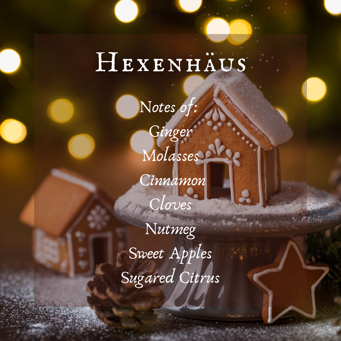 Hexenhaus Candle, Freyja's Daughters Candles, Witch's House