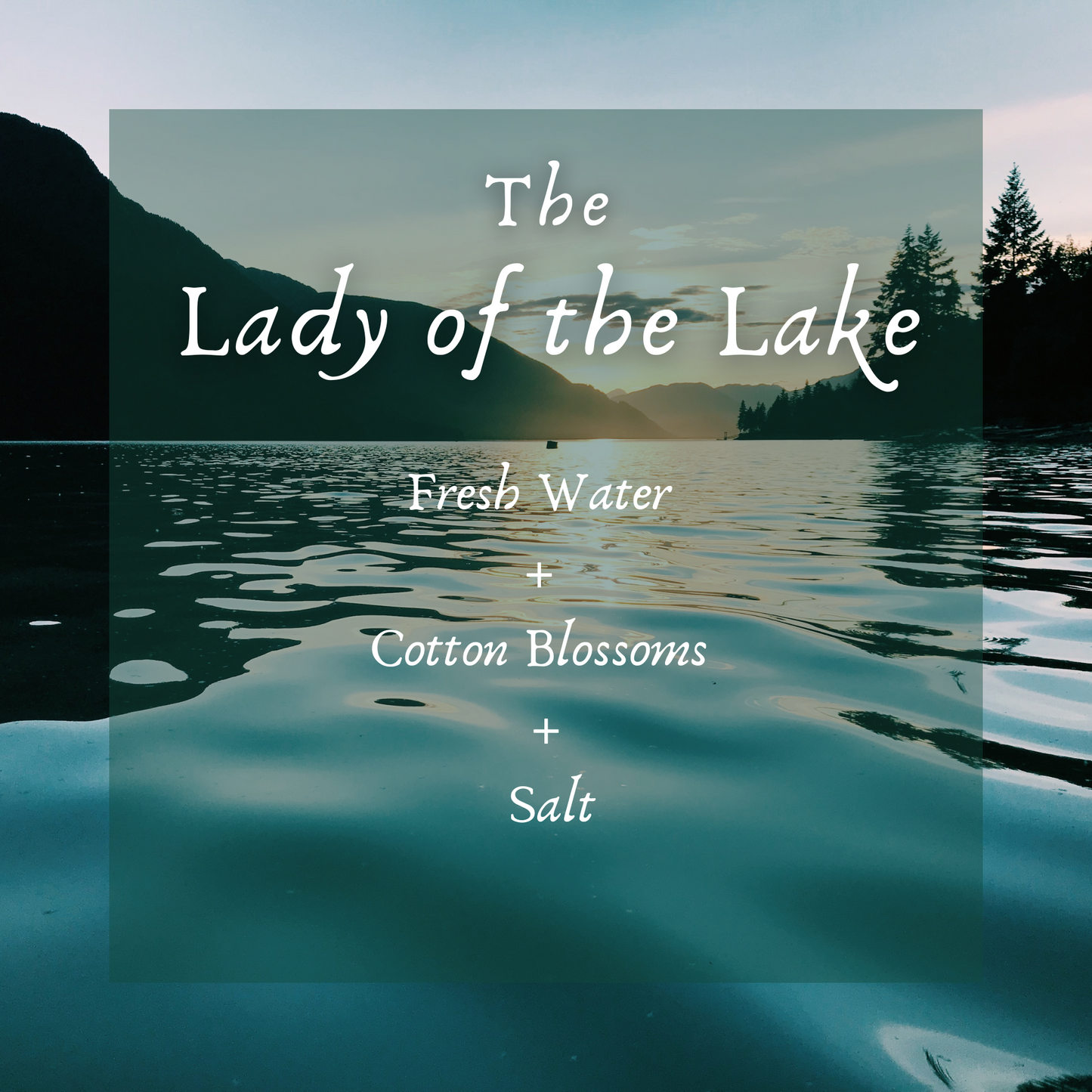 The Lady of the Lake Perfume Oil