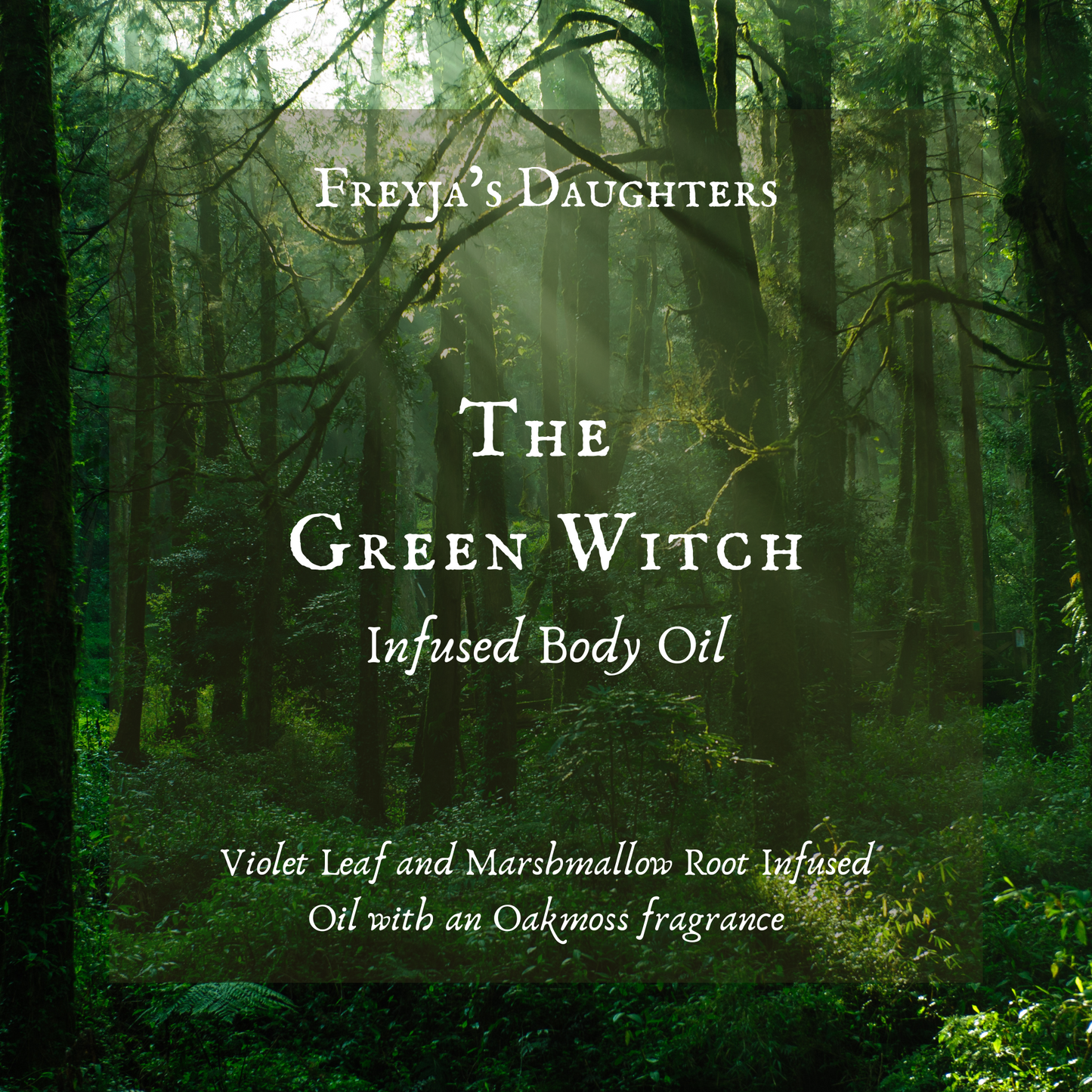 The Green Witch Body Oil