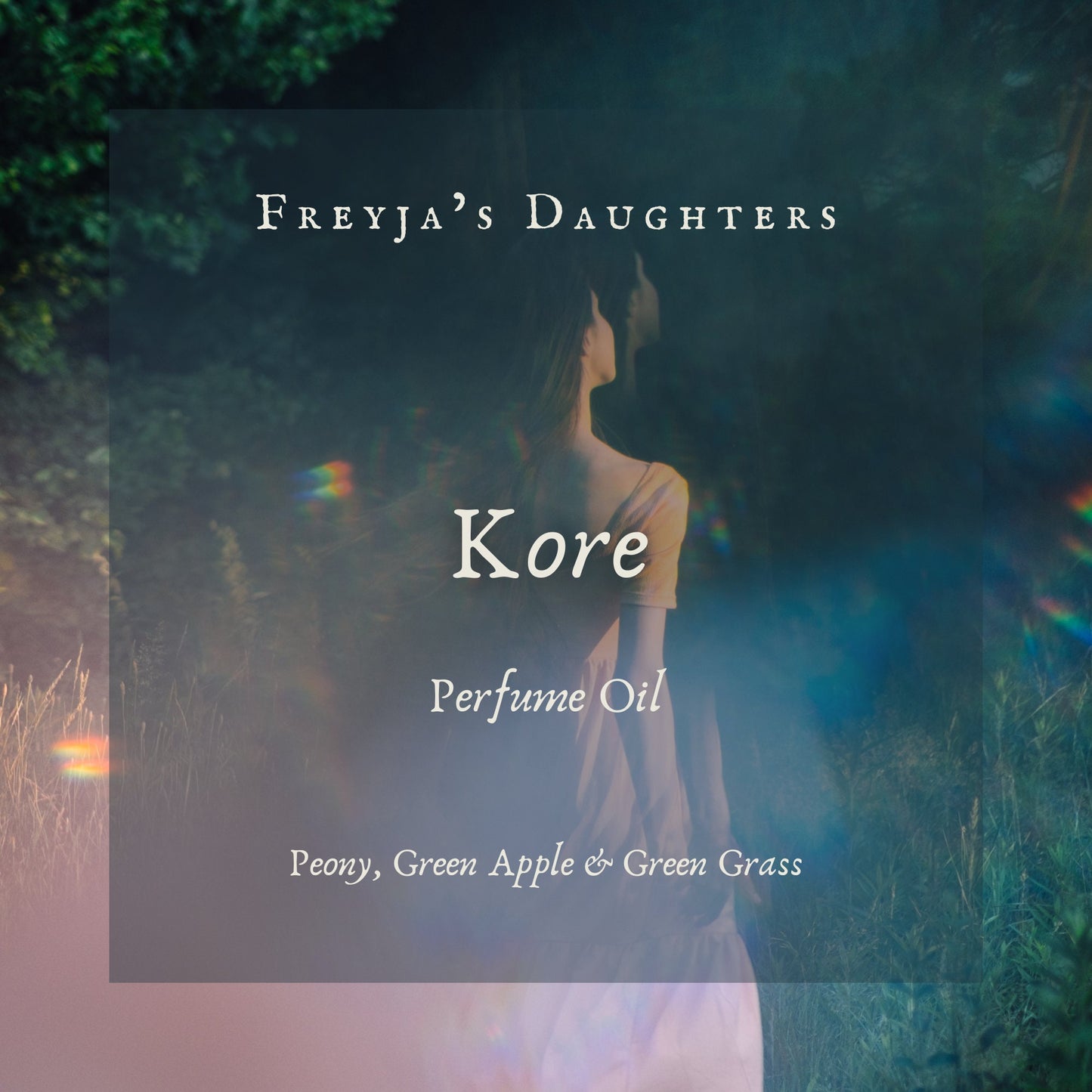 Kore Perfume Oil, Flower Fields Meadows and Green Apple