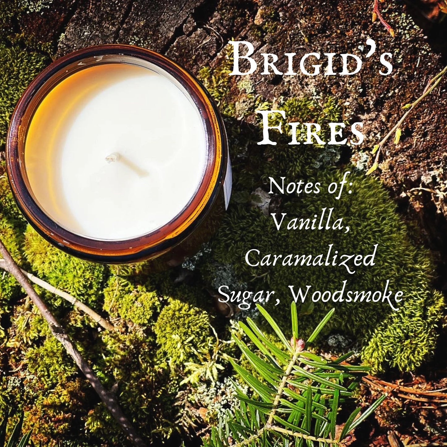 Brigid's Fires Candle, Freyja's Daughters Candles