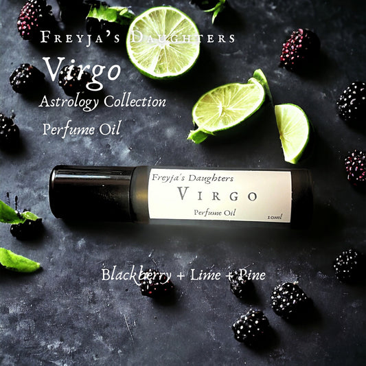 Virgo Perfume Oil, Astrology Collection Perfume Oils