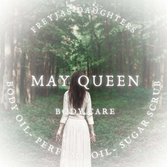 May Queen Fragrance, Perfume Oil, Body Oil, Sugar Scrub, Beltane Flowers scent,, The Maiden