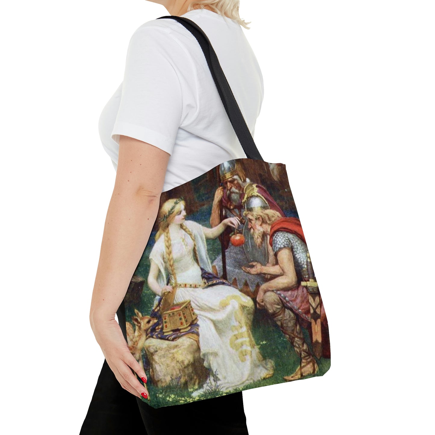 Idunn and the Apples Tote, Norse Goddess of Youth Bag, J. Doyle Penrose, Nordic Mythology,