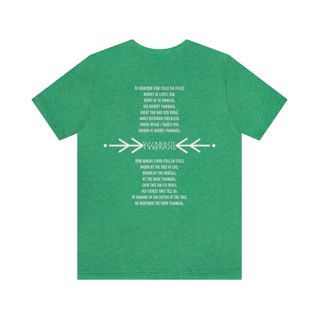 Danheim Yggdrasil Lyrics Unisex Cotton Tee