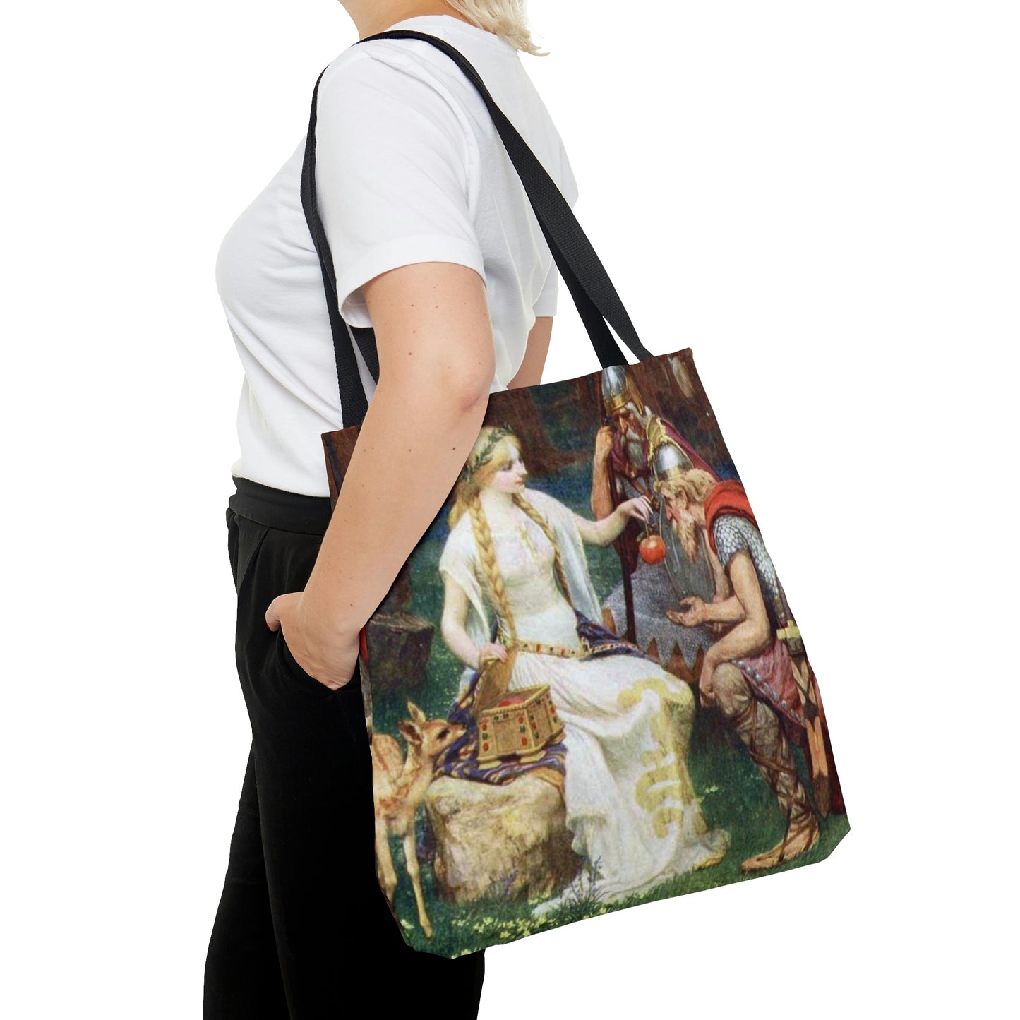 Idunn and the Apples Tote, Norse Goddess of Youth Bag, J. Doyle Penrose, Nordic Mythology,