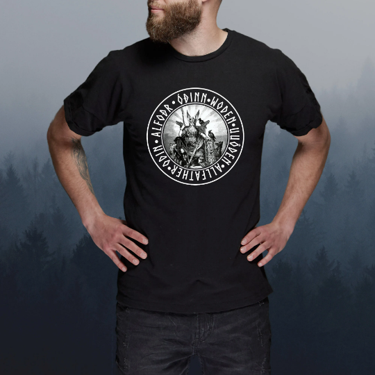 Odin Unisex Jersey Tee, Allfather T-Shirt