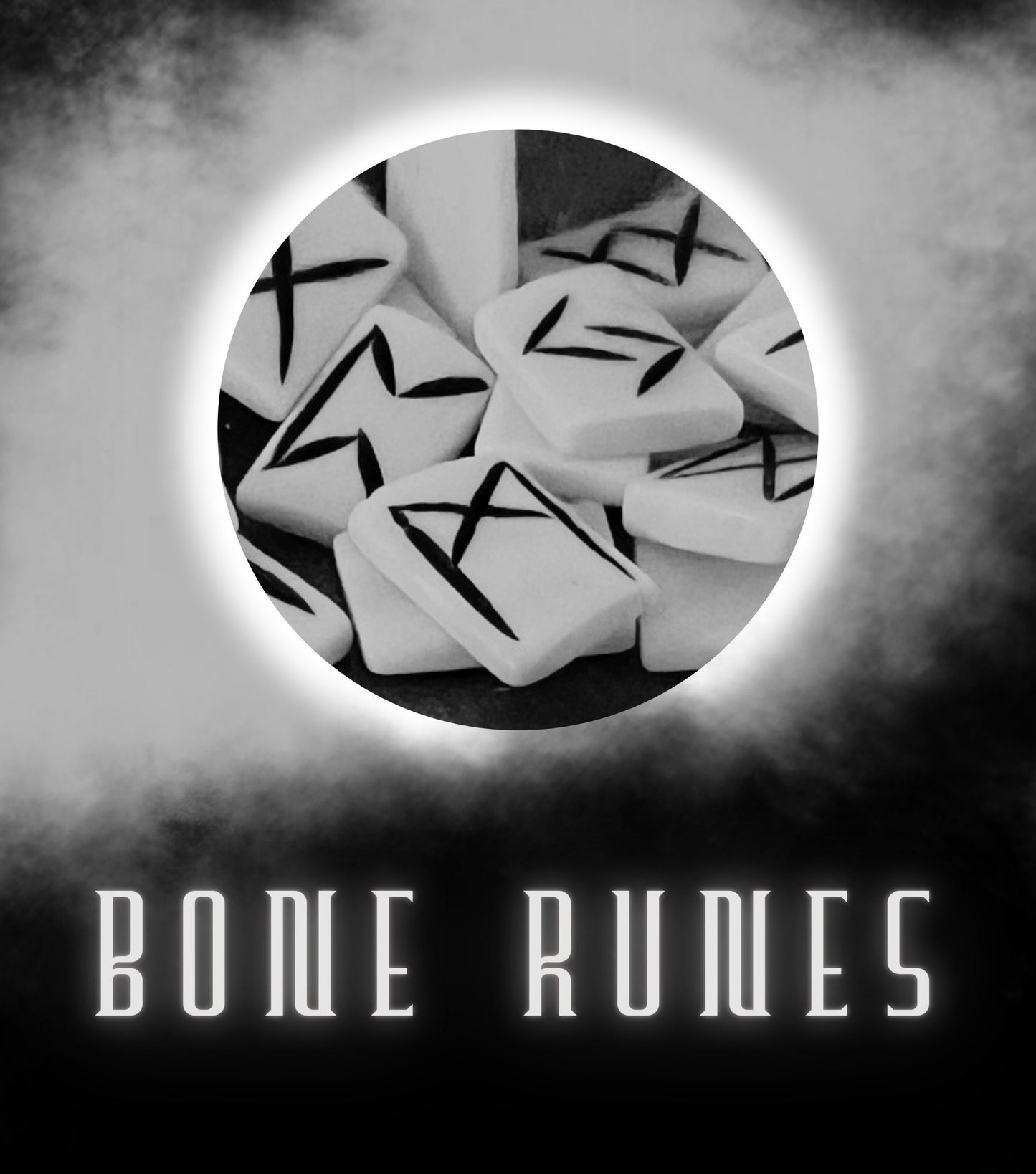 Bone Runes Divination Set, Elder Futhark Runes, Odin's gift, seidr Norse Paganism, Ancient Nordic Fortune Telling