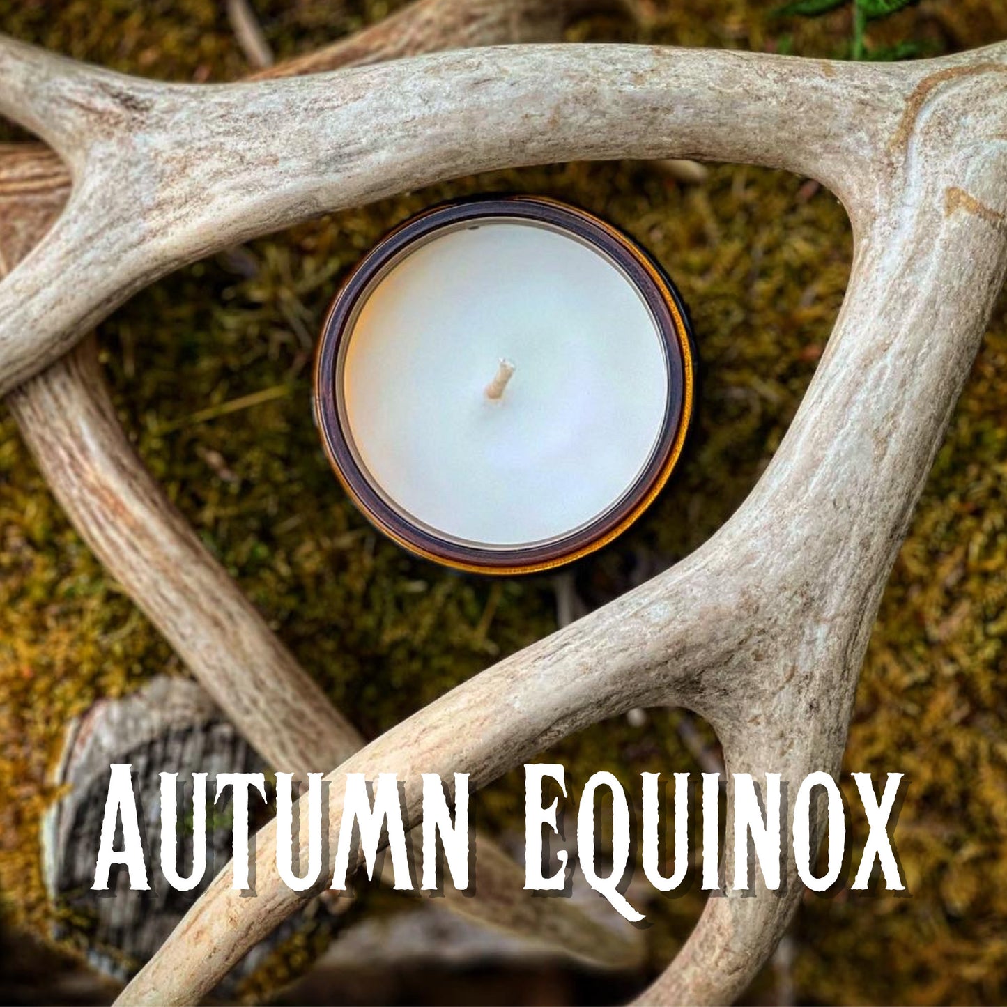 Autumn Equinox Candle, Harvest Celebration, Small Batch Artisan Candle